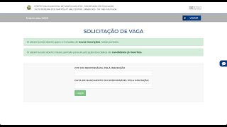 Tutorial de Inscrição  Central de Vagas 2025  Santo AugustoRS [upl. by Gninnahc]