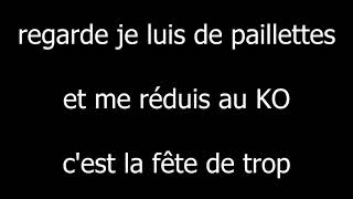 Eddy de Pretto • Fête de trop • Paroles [upl. by Naltiak]