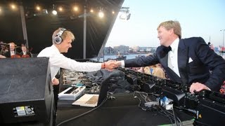 Armin van Buuren amp The Royal Concertgebouw Orchestra perform for new Dutch king WillemAlexander [upl. by Eiramoj953]