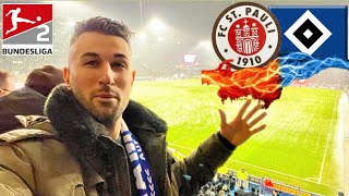 HSV COMEBACK bei irrem STADTDERBY🔥❄️  FC St Pauli vs Hamburger SV Stadionvlog [upl. by Kalk306]