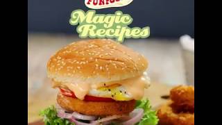 Chicken Egg Burger  Magic recipes by FunFoods by Dr Oetker [upl. by Forester]