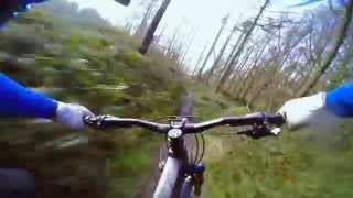 The Great Escarpe  Castlewellan MTB trails [upl. by Halak]