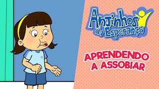 Aprendendo a assobiar  Anjinhos da Esperança [upl. by Ydnak]