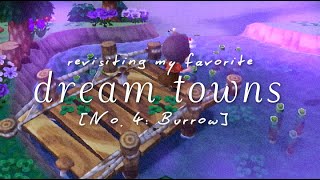 Revisiting ACNL Dream Towns  Burrow  Animal Crossing New Leaf [upl. by Adnofal]