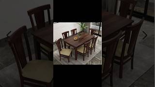 ❤️Mcbeth Storage 6 Seater Compact Dining Table Set❤️ furniture viral [upl. by Most]