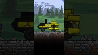 Quick Road Roller Building Tips in Terraria terraria [upl. by Sueaddaht]