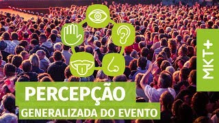 Organização De Eventos  Percepção Generalizada em eventos [upl. by Nojid]