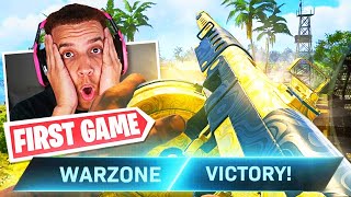 My FIRST GAME on Warzone Pacific Map NEW Caldera Gameplay [upl. by Areht95]