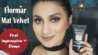 Flormar Mat Velvet Foundation Review  First impression  demo Bahasa Indonesia  Jezhira Makeup [upl. by Weisler]