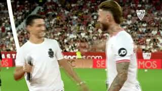 sergio ramos jesus navas sevilla fc [upl. by Frederik98]