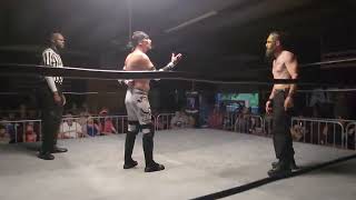 Michael vs AJ Frost APW the Asylum 52424 i own no rights or copyrights in this video [upl. by Onitsirc673]