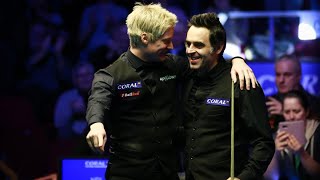 TOP 5 Ronnie OSULLIVAN vs Neil ROBERTSON Snooker Matches [upl. by Breban212]