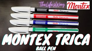 Montex Trica Ball Pens [upl. by Michiko221]