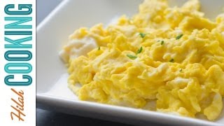 How to Make Scrambled Eggs  Perfect Scrambled Eggs Recipe  Hilah Cooking Ep 34 [upl. by Turne957]