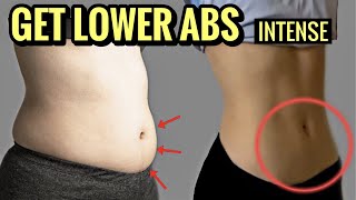 10 Min LOWER ABS Workout Intense  burn lower belly fat NO equipment [upl. by Aztilay93]