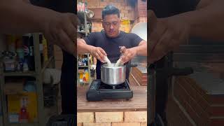 Aprenda a fazer um arroz na panela de pressão em 3 minutos arroz arrozsoltinho [upl. by Casmey]