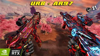 AR97  URB Asura 21 kill random squad Zombie royale Blood strike max graphic [upl. by Laks]