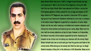 nishan e haider holders of pakistan [upl. by Bocyaj54]