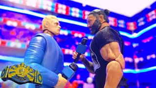 ARCHIVE Roman Reigns and Cody Rhodes Face to Face  HEW World Championship Announcement [upl. by Tracey]