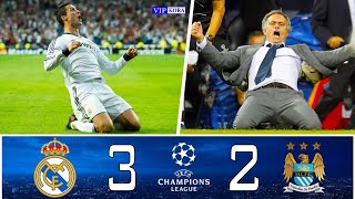 Real Madrid 32 Manchester City UCL 2013 Extended Highlights amp Goals Full HD 🎤 احمد الطيب [upl. by Ynaffital]