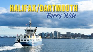 Ferry Ride From Dartmouth to Halifax I A Scenic Journey Across the Harbour I XplorewithJasmine [upl. by Blasien159]