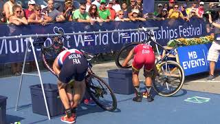 2017 Penticton ITU Duathlon World Championships  Elite Mens Highlights [upl. by Liris]