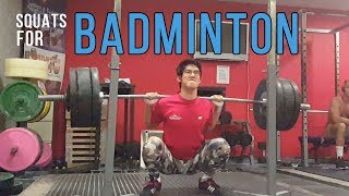 How to Squat for Badminton [upl. by Cam137]