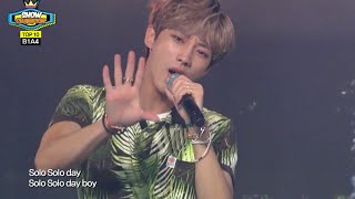 B1A4  SOLO DAY 비원에이포  솔로 데이 Show Champion 20140730 [upl. by Brunk598]