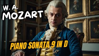 Mozart  Piano sonata 9 in D [upl. by Wessling801]