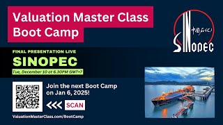 Valuation of Sinopec  Valuation Master Class Boot Camp [upl. by Azile]