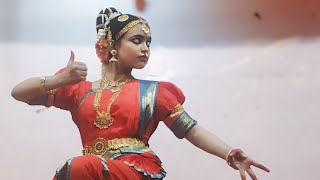 KUCHIPUDI performance  Durga stuti by NIHI NITYA  classicaldance compitition first [upl. by Yecnuahc]