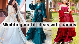 Trendy wedding outfit ideas with namesTHE TRENDY GIRL [upl. by Htnamas]