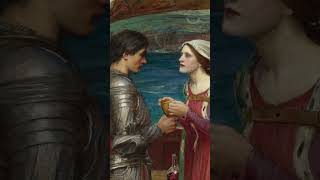 Epic Love Story Painting by John William Waterhouse  Tristram amp Isolde 💕 [upl. by Enitsenre]