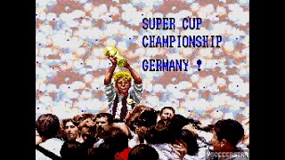 Super Goal SNES Super Cup Final GERMANY vs ENGLAND [upl. by Lezti]