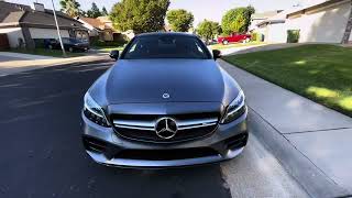 Raw Mercedes AMG C43 Exhaust Sounds [upl. by Barnebas]