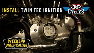 Harley Davidson Single Fire Ignition Installation  Weekend Wrenching [upl. by Aniahs]