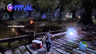 Infamous 2 All Good Side Missions Part 1 Frozen Asset Head Hunter IncorruptibleTrophy [upl. by Nednal]