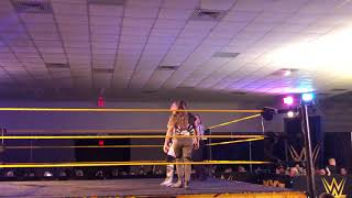 Jessamyn Duke amp Marina Shafir Entrance  NXT Lakeland 10262019 [upl. by Tami]