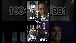 Addams family 1964 vs 1991 vs 2019 vs 2022 shorts wednesday [upl. by Nosyk]