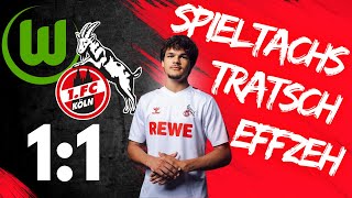 VfL Wolfsburg  1 FC Köln 11 11  Ordentlicher Auftritt  Finkgräfe überragend [upl. by Ajiat]