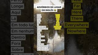 Advérbios de lugar em inglês [upl. by Eserehs935]