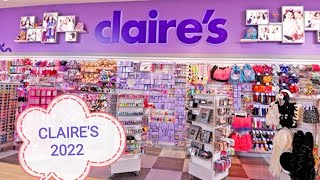 NEW INCLAIRES SHOP WITH ME  Claires 2022  CLAIRES BUY 3 GET 3 FREE   Clairsjewellery [upl. by Hasan457]