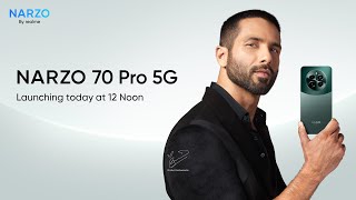 Unveiling the NARZO70Pro5G  Elevate Your Smartphone Experience [upl. by Enomas588]