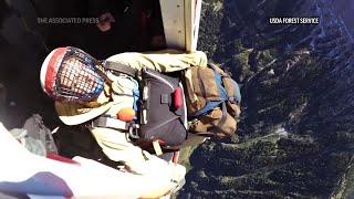 Dropping in with the smokejumpers [upl. by Rogerson]