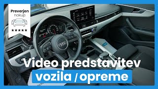 Audi A4 Avant 40 TDI PREDSTAVITEV VOZILA [upl. by Janelle279]