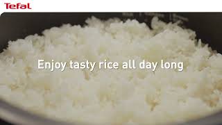 Introducing Tefal Easy Rice Max Rice Cooker RK7378  The secret of Tasty Rice [upl. by Rayna759]