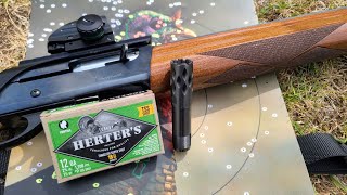 AvianX Crusher 665 Pattern Test W Herters 275quot 15oz 9 TSS amp Remington 1187 [upl. by Lek]