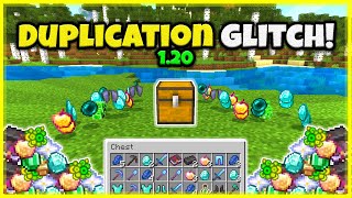 NEW DUPLICATION XP GLITCH 100 SURVIVAL In Minecraft Bedrock 120 [upl. by Onibag]