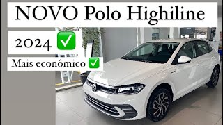 NOVO POLO HIGHILINE 2024 O QUE MUDOU [upl. by Ratha]