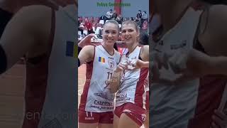 Yuliya Gerasymova Beautiful Moment volleyball shorts shorts youtubeshorts like tiktok [upl. by Reivax]